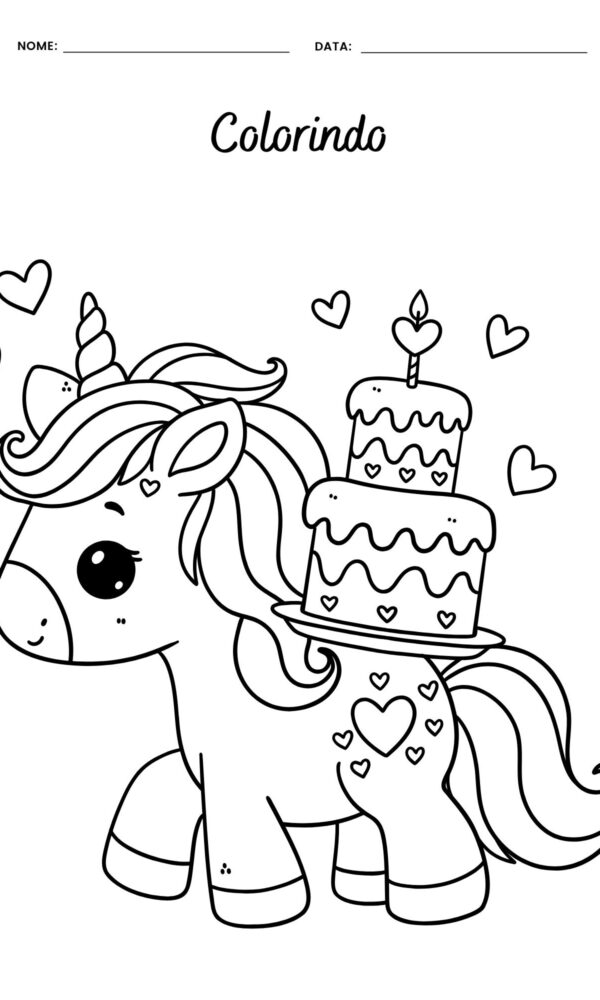 Desenhos para colorir unicornios 19 600x1000