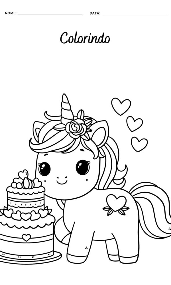 Desenhos para colorir unicornios 21 600x1000