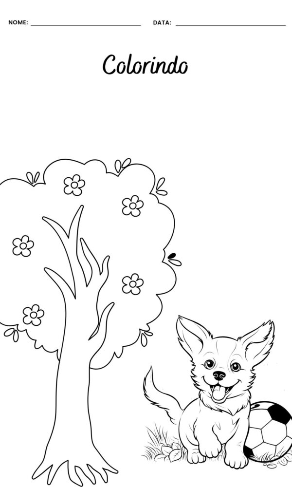 Desenho para colorir animais 21 600x1000
