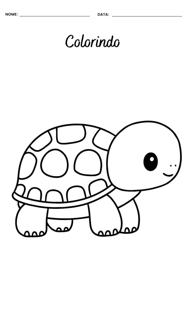 Desenho para colorir animais 26 600x1000