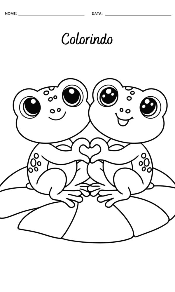 Desenho para colorir animais 5 600x1000