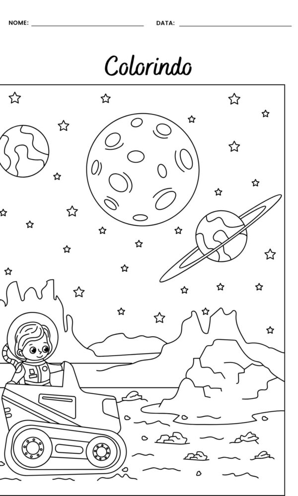 Desenho para colorir astronauta 13 600x1000