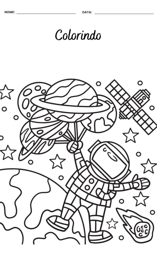 Desenho para colorir astronauta 17 600x1000