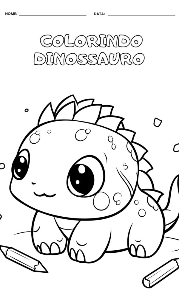 Desenho para colorir dinossauro 8 600x1000