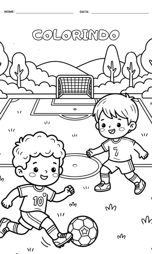 Desenhos para colorir copa do mundo 4 600x1000