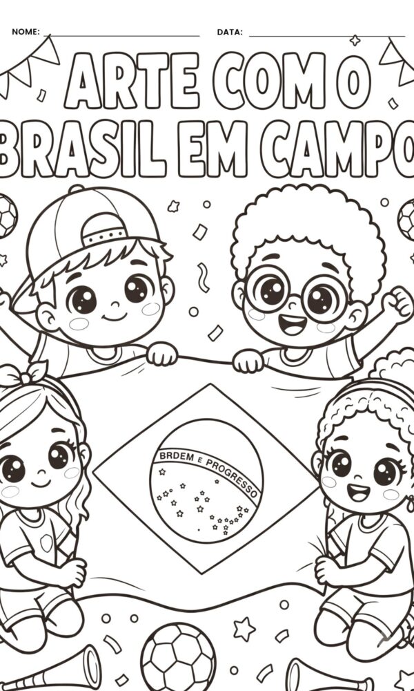 Desenhos para colorir copa do mundo 5 600x1000