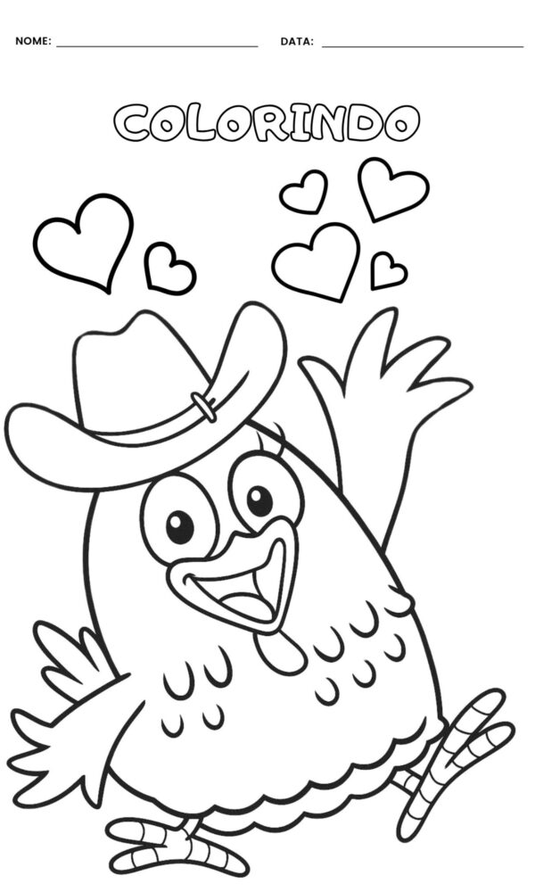 Galinha pintadinha 3 600x1000